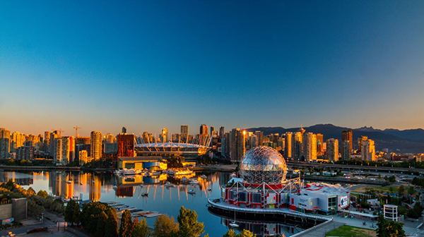 Även om Vancouver är en av Kanadas varmaste städer, var den värd för de olympiska vinterspelen 2010